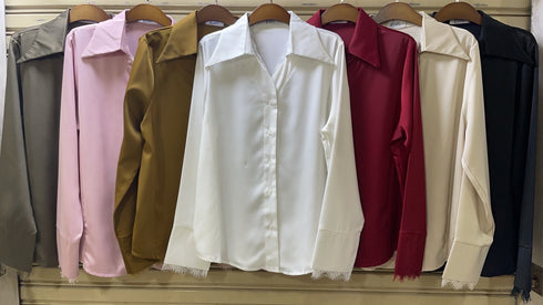 Women Premium Satin Shirts
